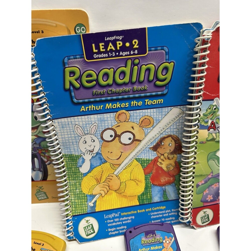 LeapFrog LeapPad Leap one Books & Cartridge Learning Tad Thomas Nemo Bob 6 - Picture 7 of 14